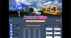 Desktop Screenshot of parkoloplaza.hu
