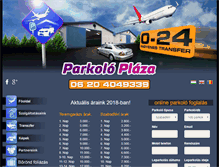 Tablet Screenshot of parkoloplaza.hu